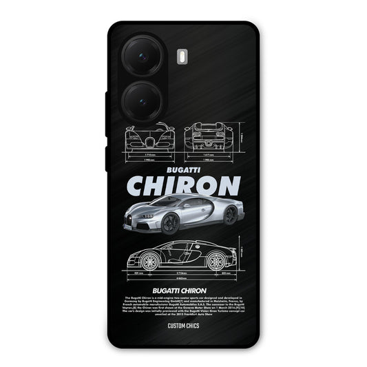 Grey Chiron Poco X7 Pro Mobile Back Cover - Car&Bike PrintShield Case