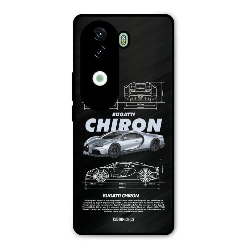 Grey Chiron iQOO Z9s Mobile Back Cover - Car&Bike PrintShield Case
