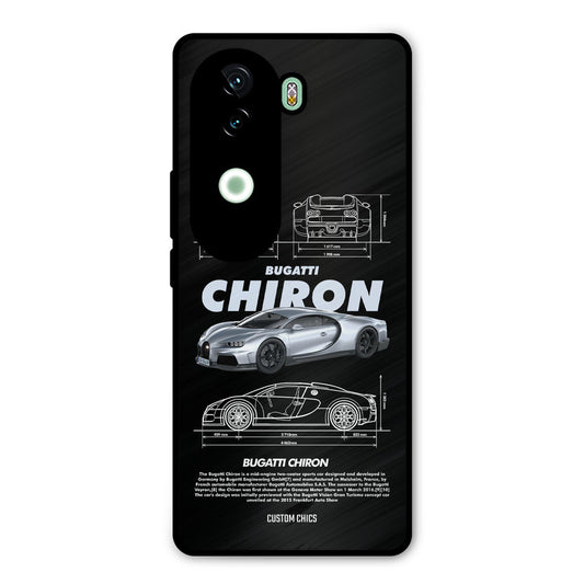 Grey Chiron iQOO Z9s Mobile Back Cover - Car&Bike PrintShield Case