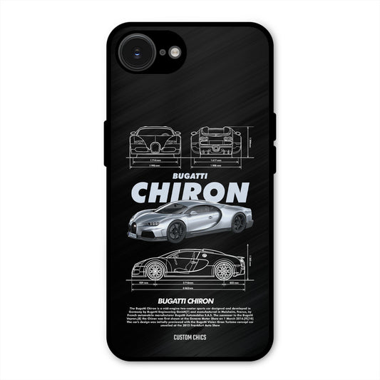 Grey Chiron iPhone 16e Mobile Back Cover - Car&Bike PrintShield Case