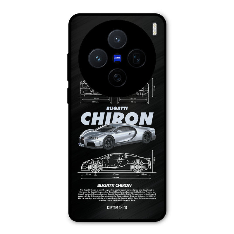 Grey Chiron Vivo X200 Mobile Back Cover - Car&Bike PrintShield Case