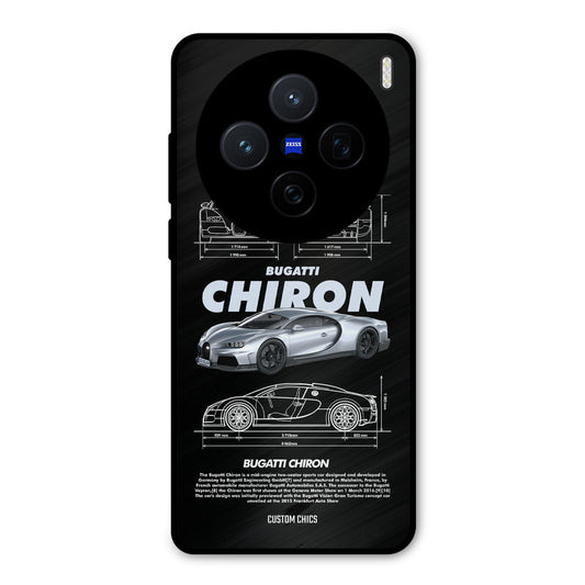 Grey Chiron Vivo X200 Mobile Back Cover - Car&Bike PrintShield Case