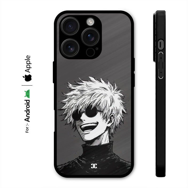 Grey Gojo Case – Premium PrintShield Mobile Cover