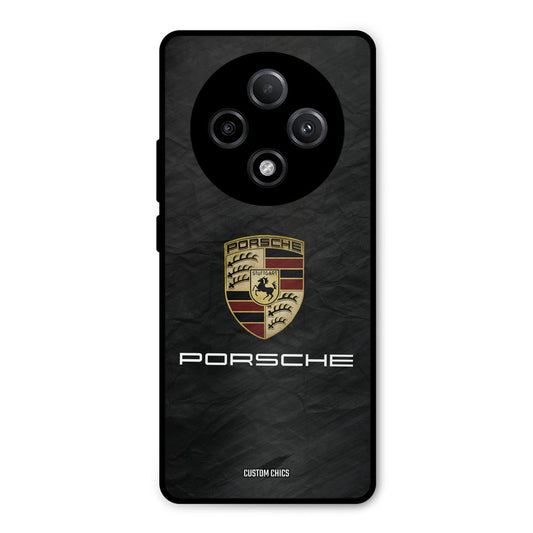Grey Porsche Oppo F27 Pro Plus 5G Mobile Back Cover - Car&Bike PrintShield Case