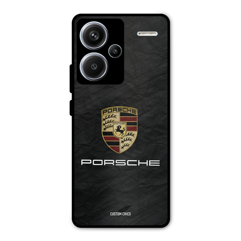 Grey Porsche Redmi Note 13 Pro Plus Mobile Back Cover - Car&Bike PrintShield Case