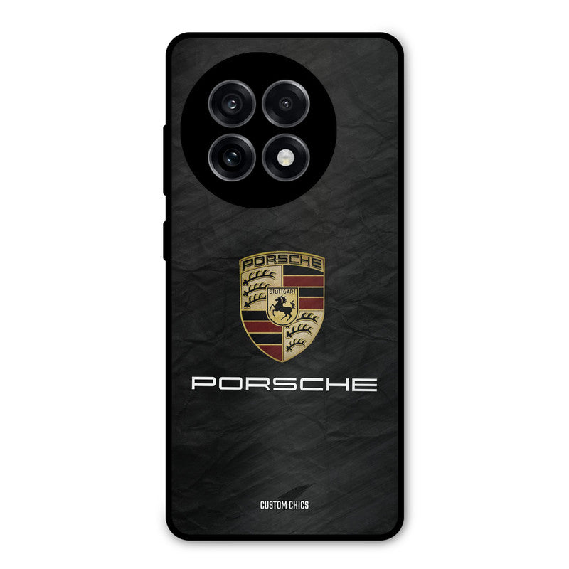 Grey Porsche OnePlus 13R Mobile Back Cover - Car&Bike PrintShield Case