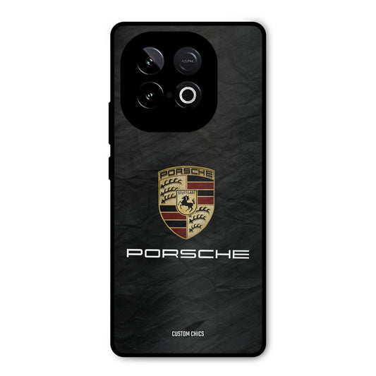 Grey Porsche iQOO Neo 10 Mobile Back Cover - Car&Bike PrintShield Case