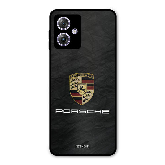 Grey Porsche Moto G54 Mobile Back Cover - Car&Bike PrintShield Case