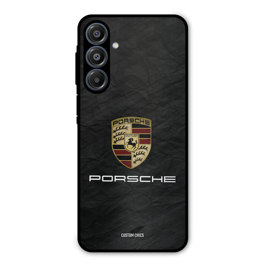 Grey Porsche Samsung Galaxy A16 5G Mobile Back Cover - Car&Bike PrintShield Case