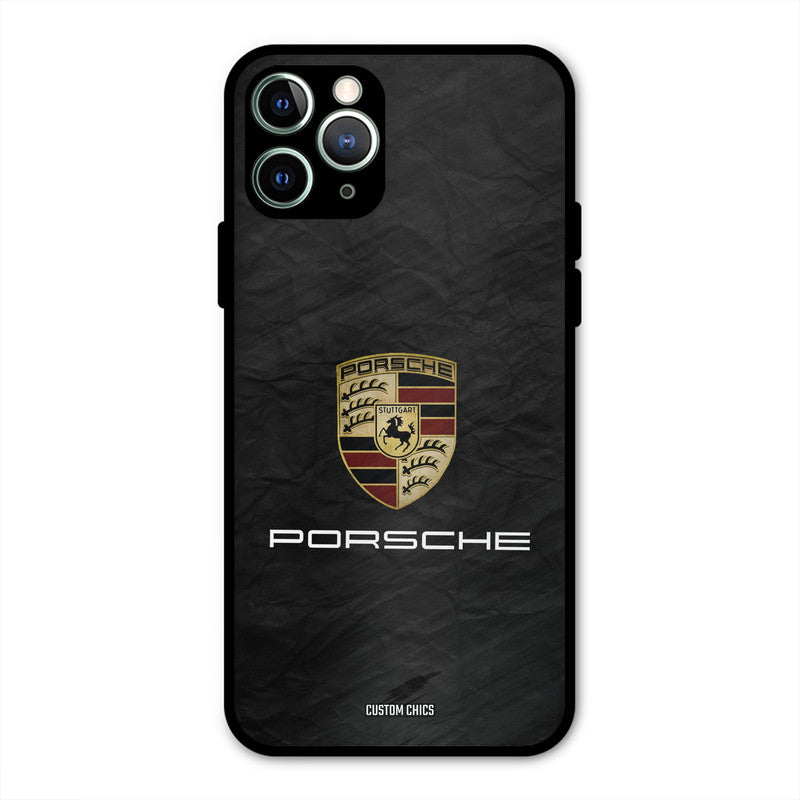 Grey Porsche iPhone 11 Pro Max Mobile Back Cover - Car&Bike PrintShield Case