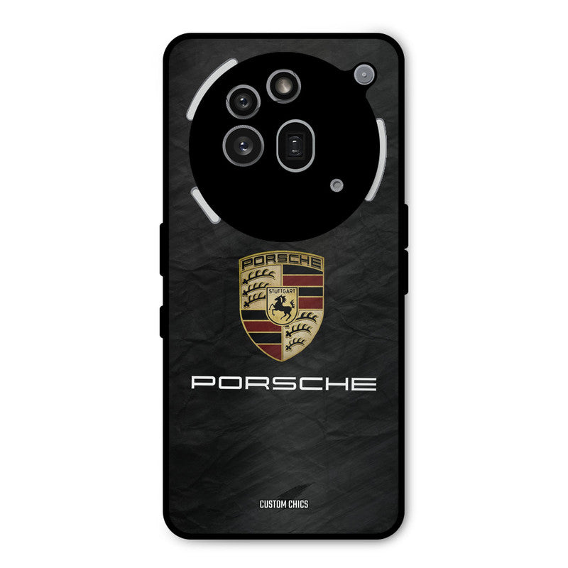 Grey Porsche Nothing Phone 3A Pro Mobile Back Cover - Car&Bike PrintShield Case