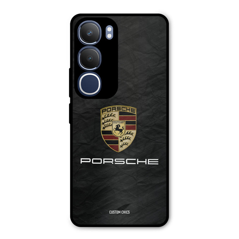 Grey Porsche Vivo Y29 Mobile Back Cover - Car&Bike PrintShield Case