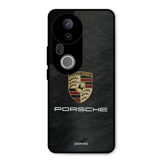 Grey Porsche Vivo T4 Ultra Mobile Back Cover - Car&Bike PrintShield Case