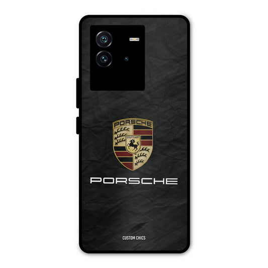 Grey Porsche iQOO Neo 6 5G Mobile Back Cover - Car&Bike PrintShield Case