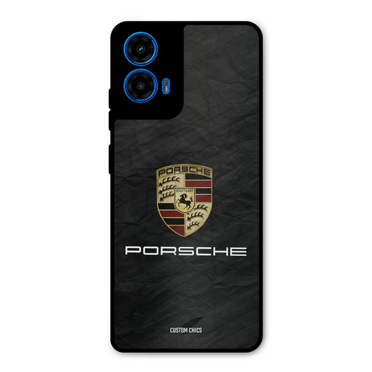 Grey Porsche Moto G45 Mobile Back Cover - Car&Bike PrintShield Case