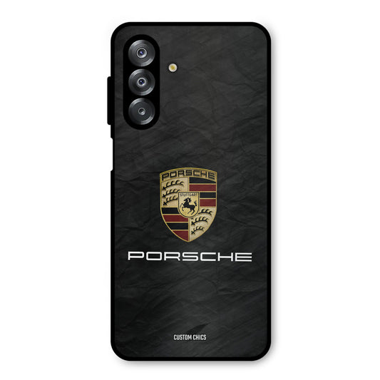 Grey Porsche Samsung Galaxy A26 Mobile Back Cover - Car&Bike PrintShield Case