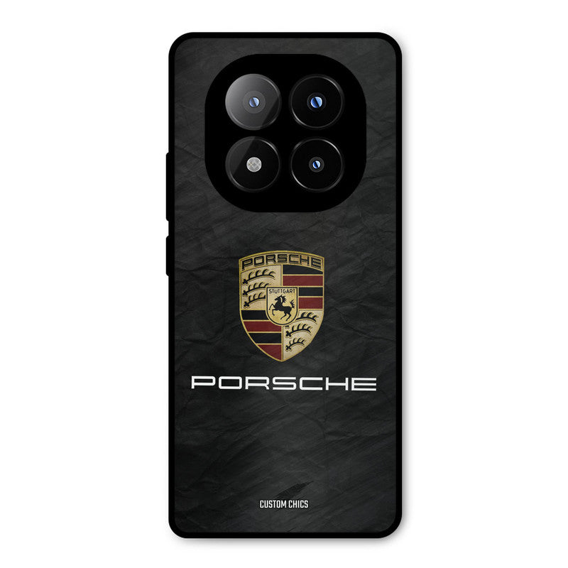 Grey Porsche Redmi Note 14 Pro Plus 5G Mobile Back Cover - Car&Bike PrintShield Case