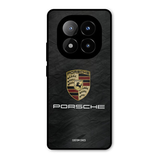 Grey Porsche Redmi Note 14 Pro Plus 5G Mobile Back Cover - Car&Bike PrintShield Case