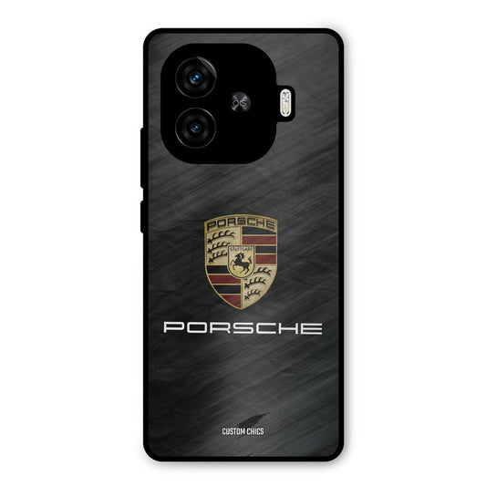 Grey Porsche iQoo Neo 10R Mobile Back Cover - Car&Bike PrintShield Case