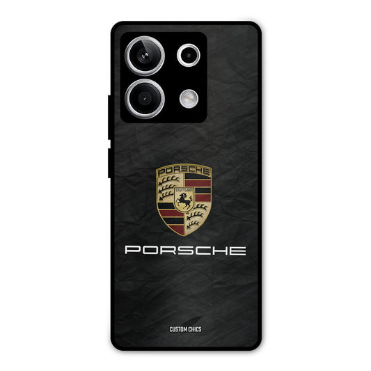 Grey Porsche Redmi Note 13 5G Mobile Back Cover - Car&Bike PrintShield Case