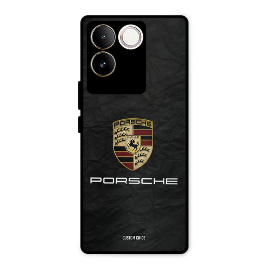 Grey Porsche Vivo T2 Pro Mobile Back Cover - Car&Bike PrintShield Case