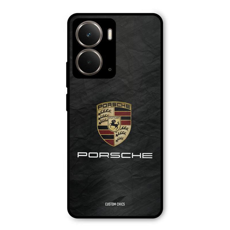 Grey Porsche Realme P3 Mobile Back Cover - Car&Bike PrintShield Case