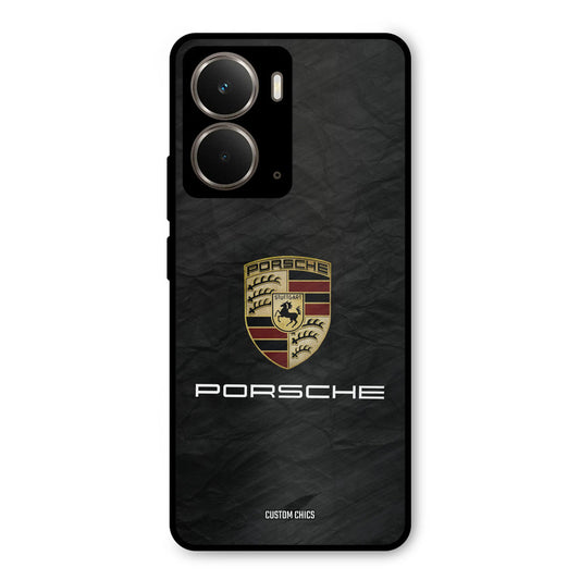 Grey Porsche Realme P3 Mobile Back Cover - Car&Bike PrintShield Case