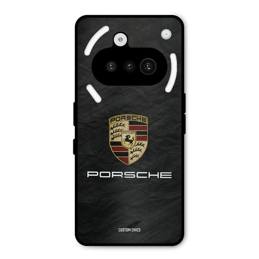 Grey Porsche Nothing Phone 3A Mobile Back Cover - Car&Bike PrintShield Case