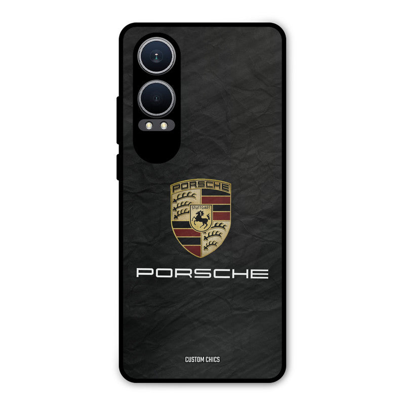 Grey Porsche Oneplus Nord CE4 Lite Mobile Back Cover - Car&Bike PrintShield Case