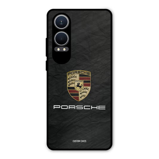 Grey Porsche Oneplus Nord CE4 Lite Mobile Back Cover - Car&Bike PrintShield Case