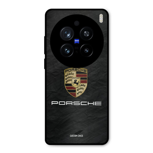Grey Porsche Vivo X200 Pro Mobile Back Cover - Car&Bike PrintShield Case