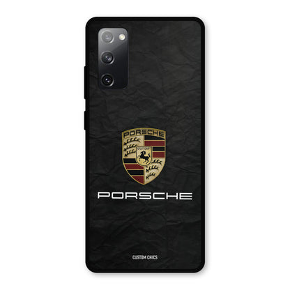 Grey Porsche Samsung Galaxy S20 FE Mobile Back Cover - Car&Bike PrintShield Case