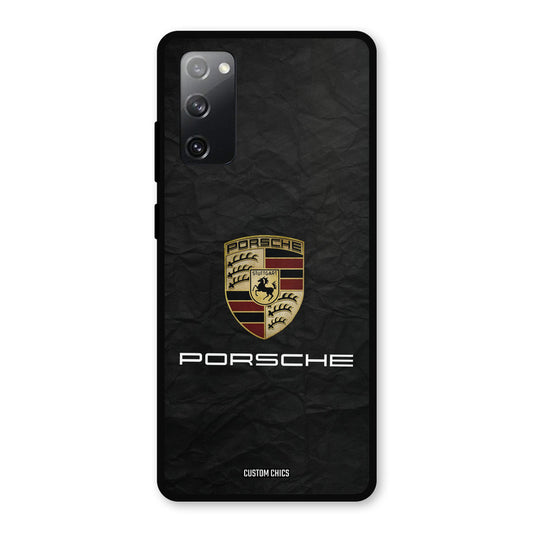 Grey Porsche Samsung Galaxy S20 FE Mobile Back Cover - Car&Bike PrintShield Case