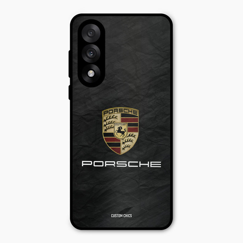 Grey Porsche Oneplus Nord 5 Mobile Back Cover - Car&Bike PrintShield Case