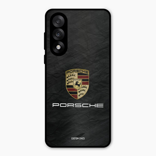 Grey Porsche Oneplus Nord 5 Mobile Back Cover - Car&Bike PrintShield Case