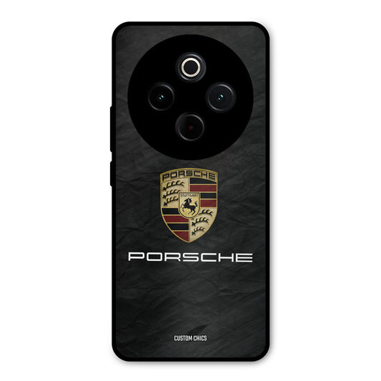Grey Porsche iQoo Z10 Mobile Back Cover - Car&Bike PrintShield Case