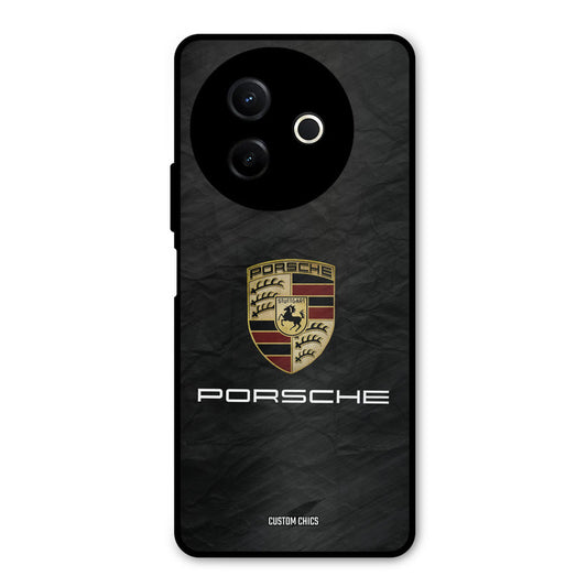 Grey Porsche Vivo Y39 Mobile Back Cover - Car&Bike PrintShield Case