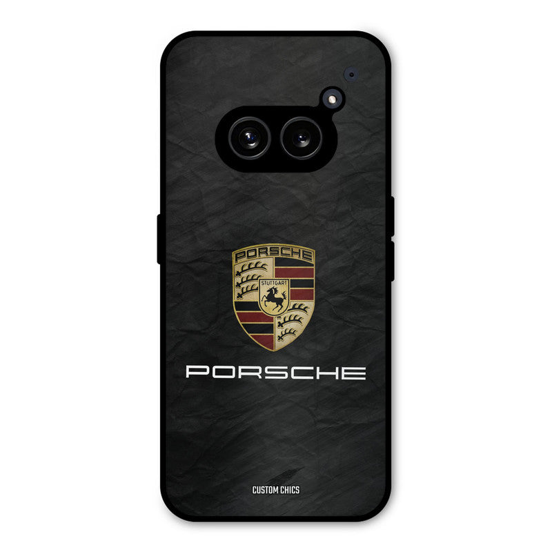 Grey Porsche Nothing Phone 2a Mobile Back Cover - Car&Bike PrintShield Case