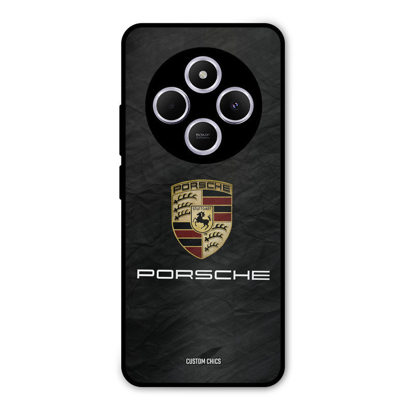 Grey Porsche Poco M7 Mobile Back Cover - Car&Bike PrintShield Case