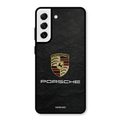 Grey Porsche Samsung Galaxy S21 FE 5G Mobile Back Cover - Car&Bike PrintShield Case
