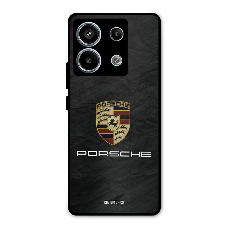 Grey Porsche Redmi Note 13 Pro 5G Mobile Back Cover - Car&Bike PrintShield Case