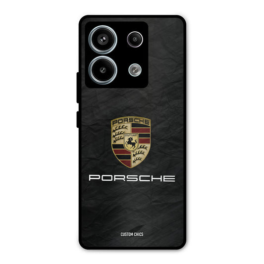 Grey Porsche Redmi Note 13 Pro 5G Mobile Back Cover - Car&Bike PrintShield Case