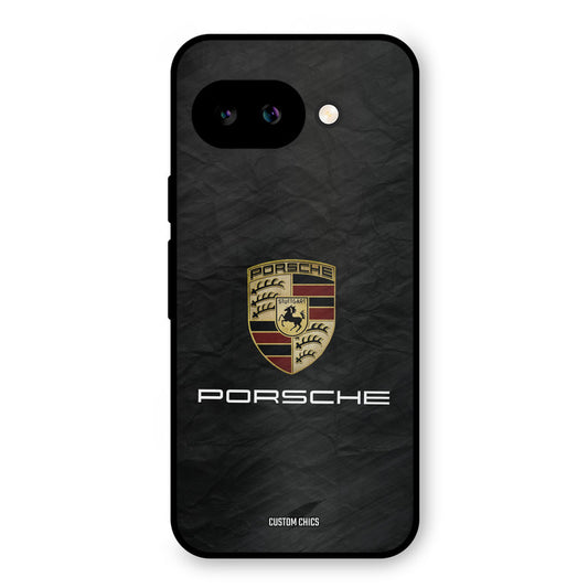Grey Porsche Google Pixel 9A Mobile Back Cover - Car&Bike PrintShield Case