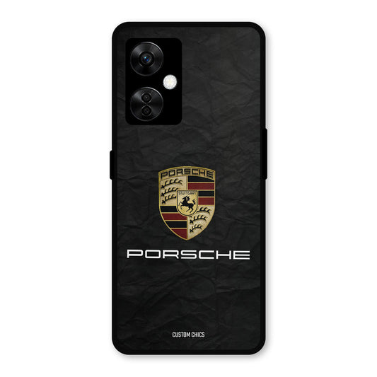 Grey Porsche OnePlus Nord CE 3 Lite Mobile Back Cover - Car&Bike PrintShield Case