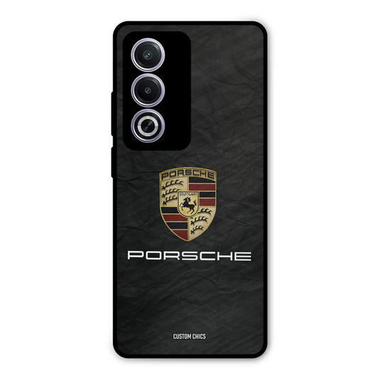 Grey Porsche Oppo A3 Pro Mobile Back Cover - Car&Bike PrintShield Case