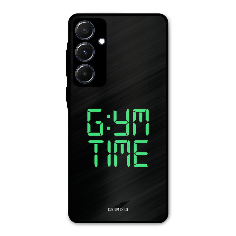 Gym Time Samsung Galaxy A55 5G Mobile Back Cover - Typography PrintShield Case