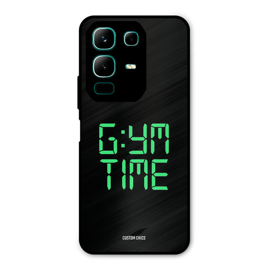 Gym Time Infinix Note 50x Mobile Back Cover - Typography PrintShield Case