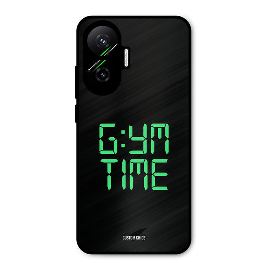 Gym Time Poco F7 5G Mobile Back Cover - Typography PrintShield Case