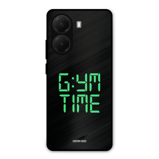 Gym Time Poco X7 Pro Mobile Back Cover - Typography PrintShield Case