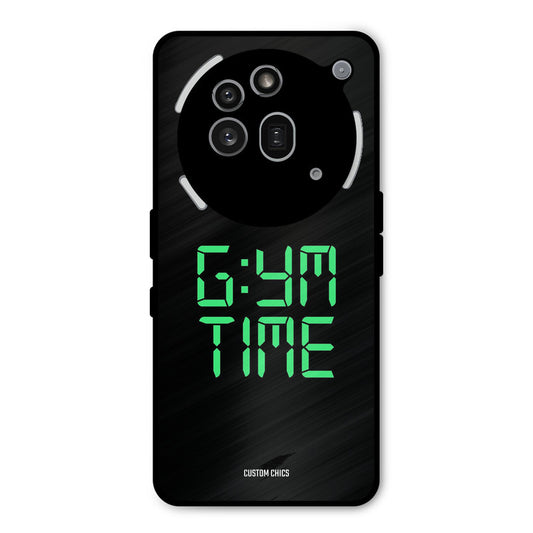 Gym Time Nothing Phone 3A Pro Mobile Back Cover - Typography PrintShield Case
